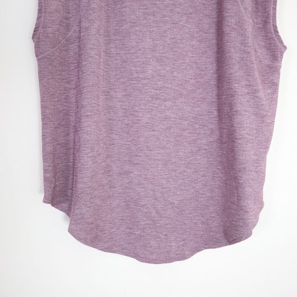 Lululemon Plank To Pike Short Sleeve Top Heathered Garnet Purple - Picture 9 of 10